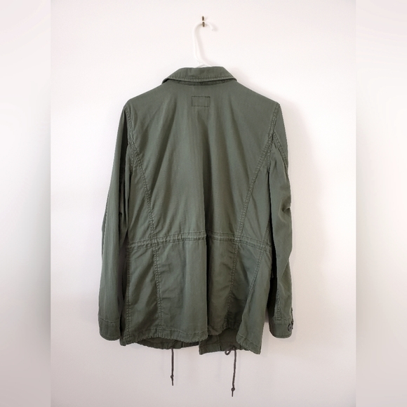 Aritzia Olive Green Military Jacket - Picture 2 of 3